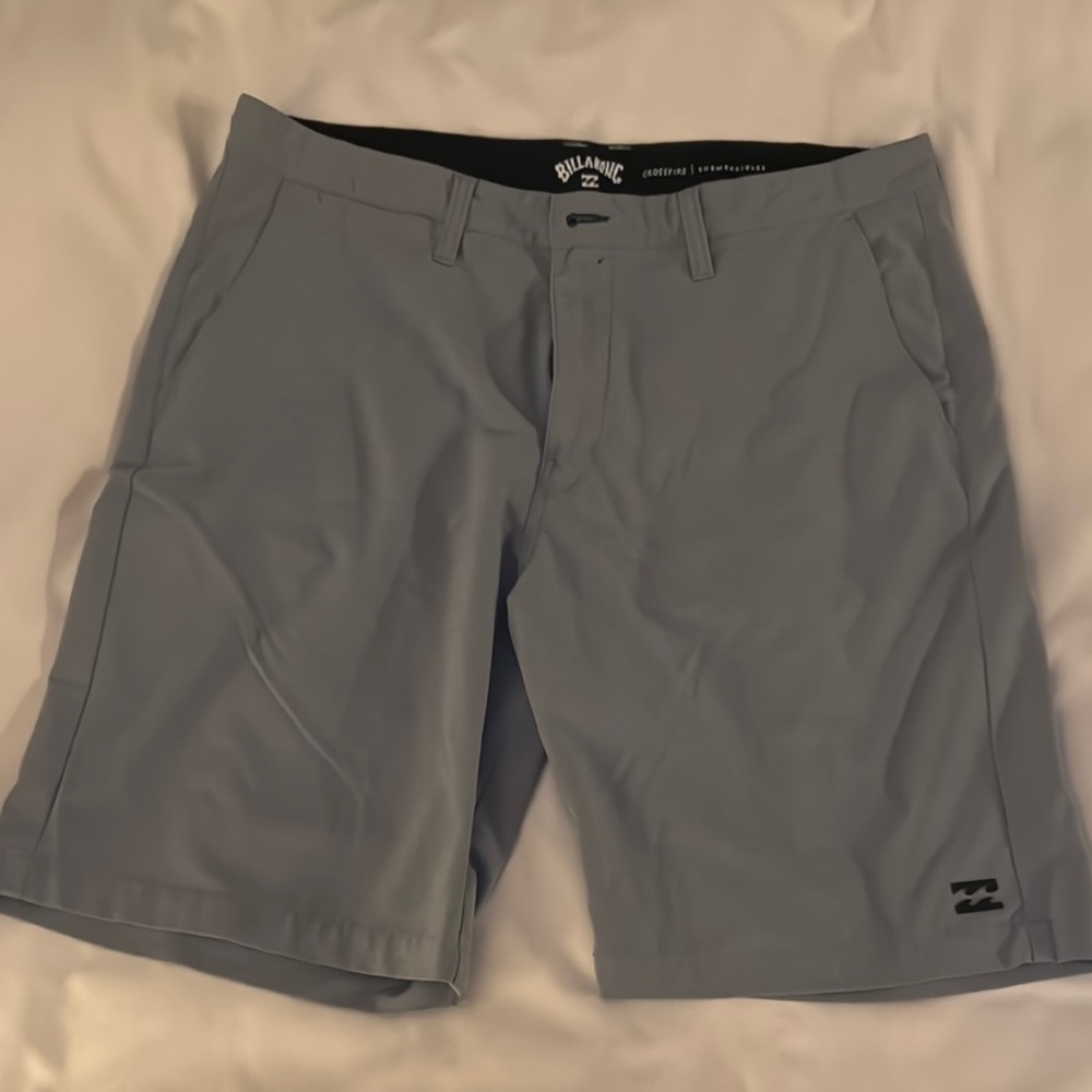 Billabong Gray Hybrid Shorts Versatile Style
